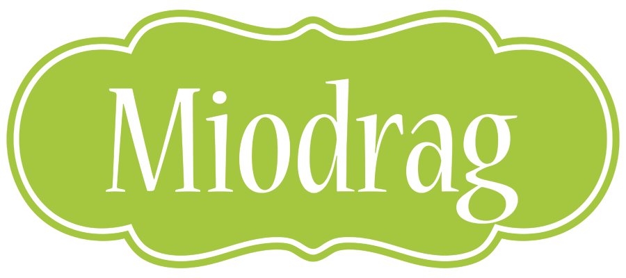 Miodrag family logo