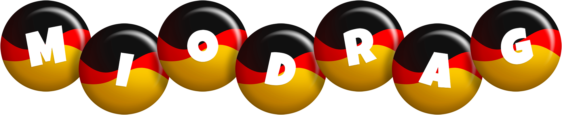 Miodrag german logo