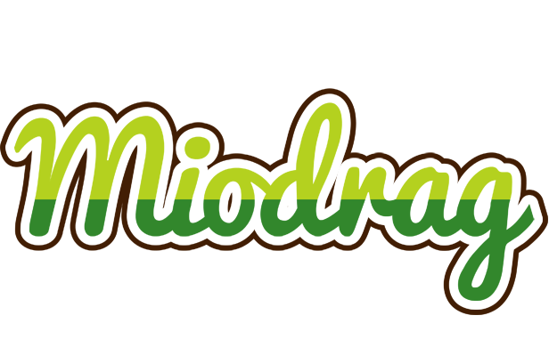 Miodrag golfing logo