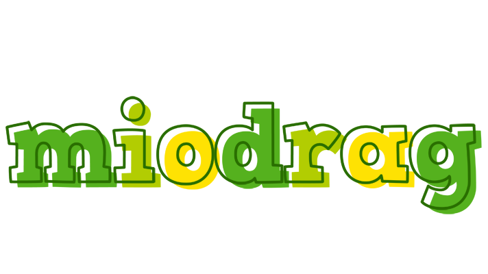 Miodrag juice logo