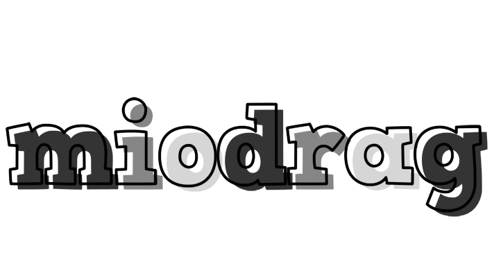 Miodrag night logo
