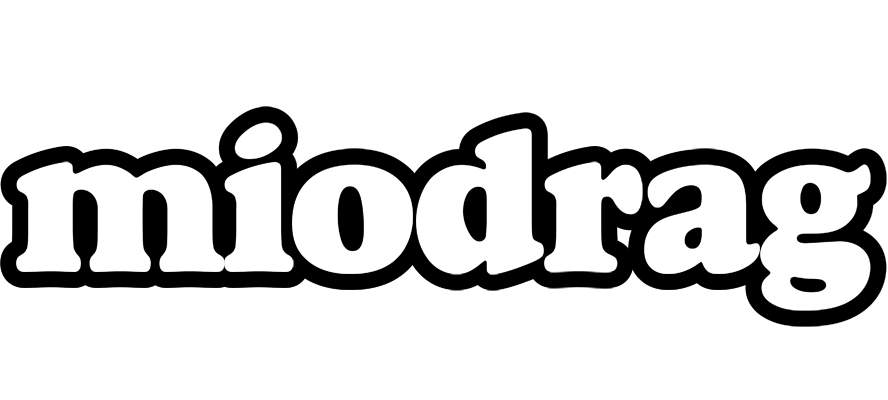 Miodrag panda logo