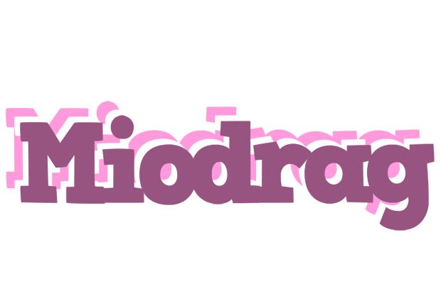 Miodrag relaxing logo