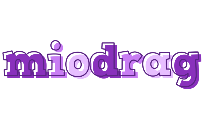 Miodrag sensual logo
