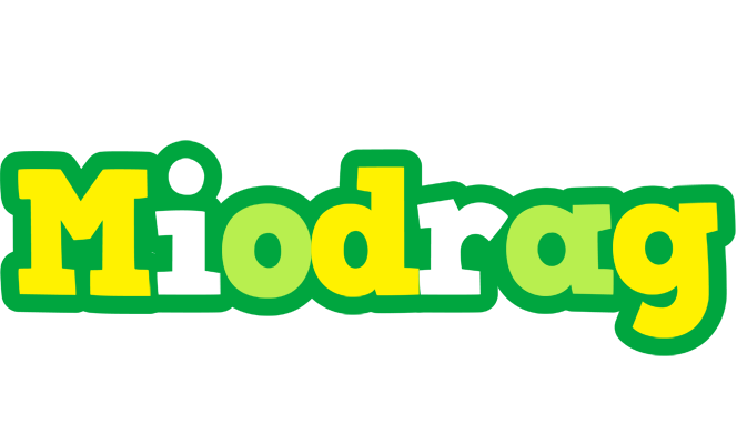 Miodrag soccer logo