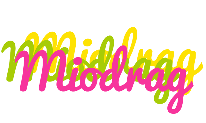 Miodrag sweets logo