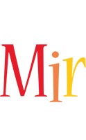Mir birthday logo
