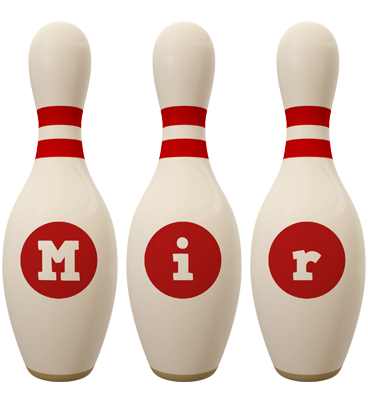 Mir bowling-pin logo