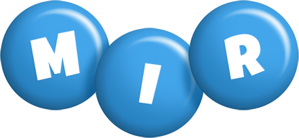Mir candy-blue logo