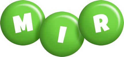 Mir candy-green logo