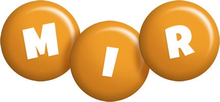 Mir candy-orange logo