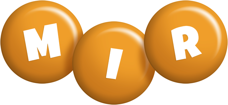 Mir candy-orange logo