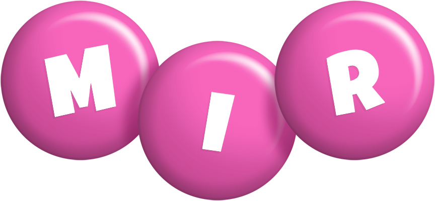 Mir candy-pink logo