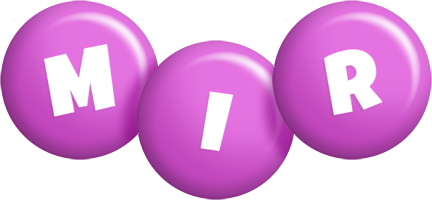 Mir candy-purple logo
