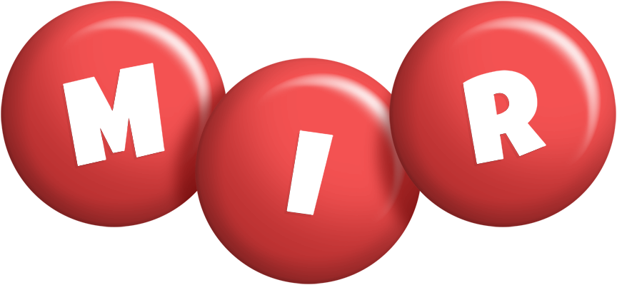 Mir candy-red logo