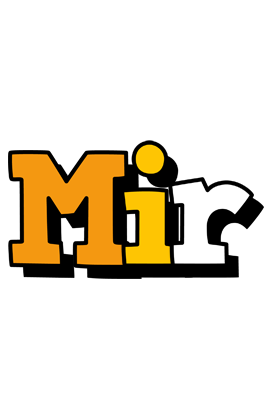 Mir cartoon logo