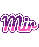 Mir cheerful logo