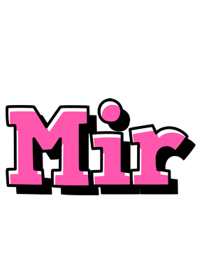 Mir girlish logo