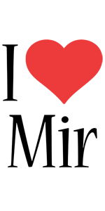 Mir i-love logo