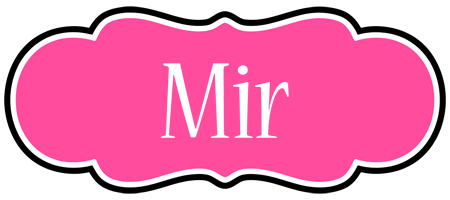 Mir invitation logo
