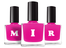 Mir nails logo