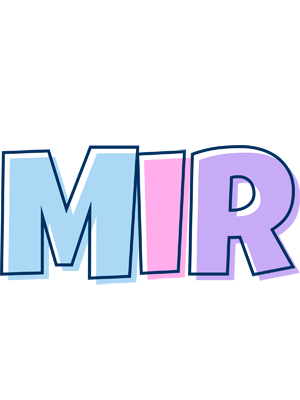 Mir pastel logo