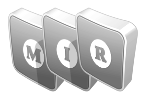 Mir silver logo