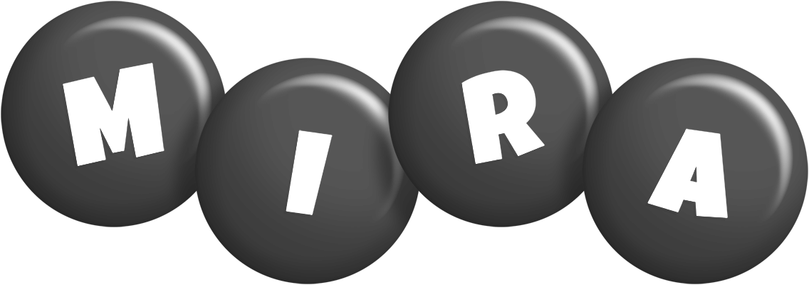 Mira candy-black logo