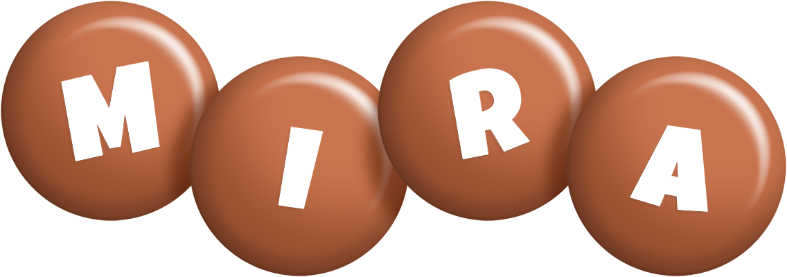 Mira candy-brown logo