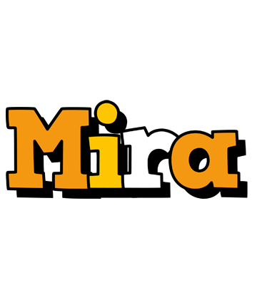 Mira cartoon logo