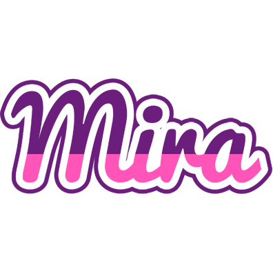 Mira cheerful logo