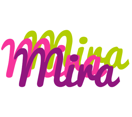 Mira flowers logo