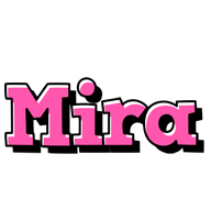 Mira girlish logo