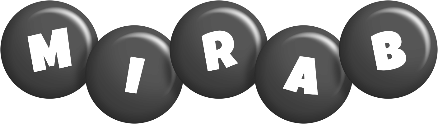 Mirab candy-black logo