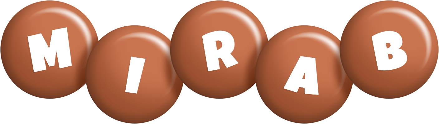 Mirab candy-brown logo