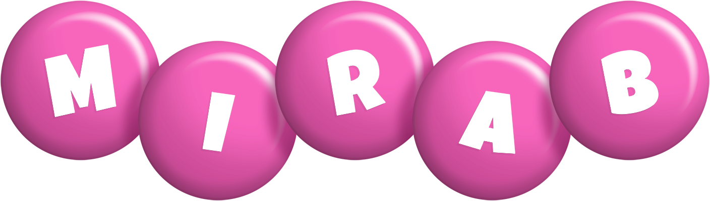 Mirab candy-pink logo