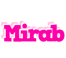 Mirab dancing logo