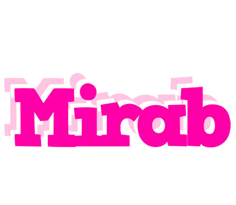 Mirab dancing logo