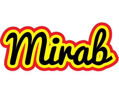 Mirab flaming logo