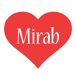 Mirab love logo