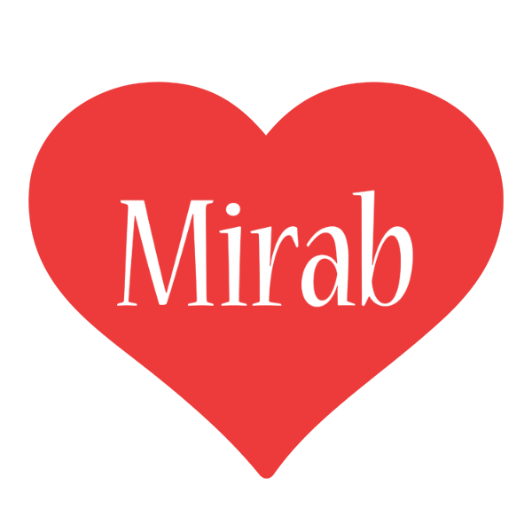 Mirab love logo