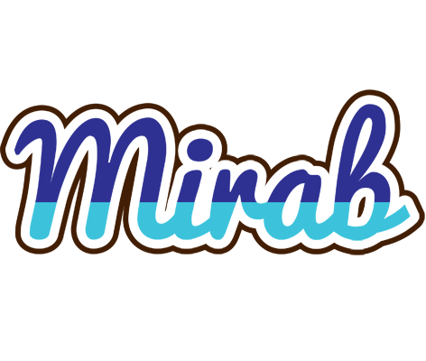 Mirab raining logo