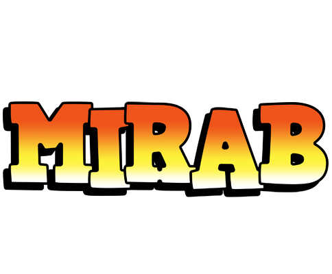 Mirab sunset logo