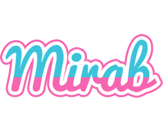 Mirab woman logo