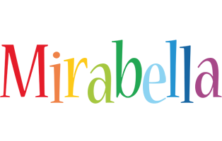 Mirabella birthday logo