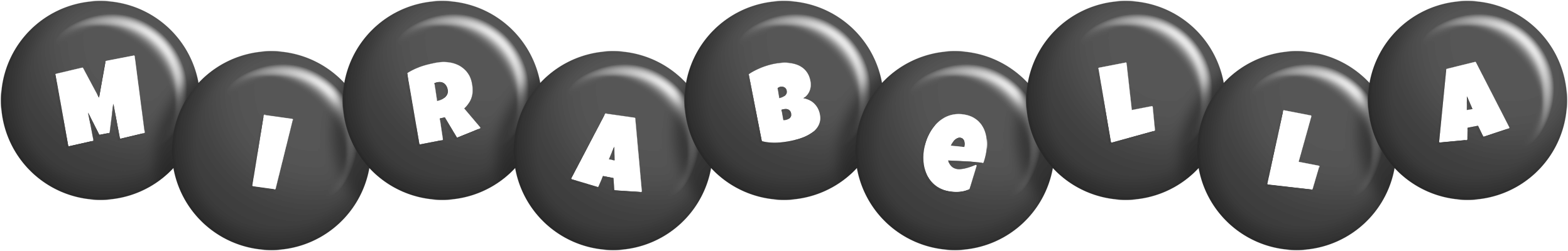 Mirabella candy-black logo