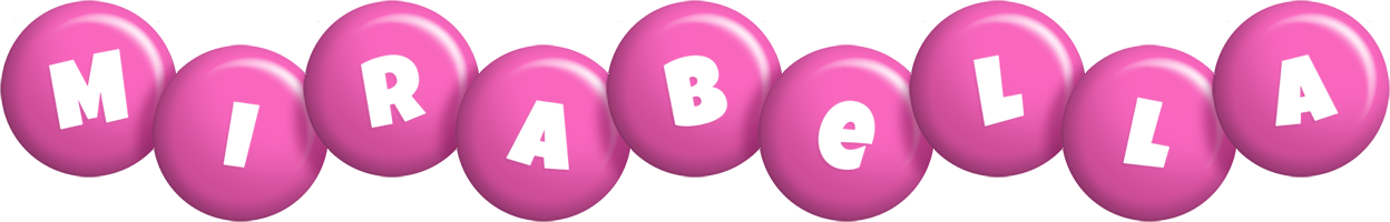 Mirabella candy-pink logo