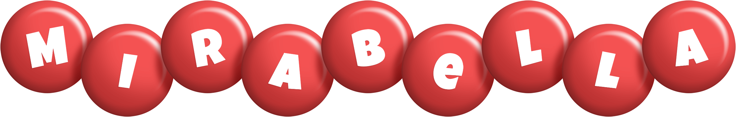 Mirabella candy-red logo