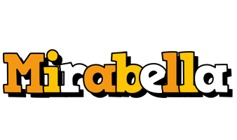 Mirabella cartoon logo