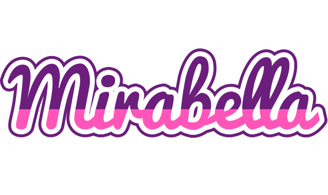 Mirabella cheerful logo